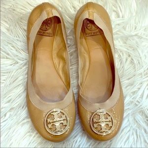 Tory Burch patent leather flats 6.5